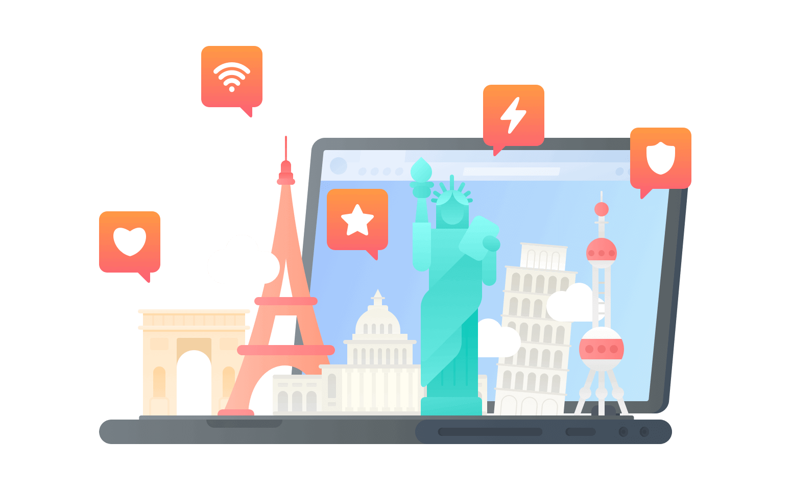 在直布罗陀连接到中国vpn - CNCN2